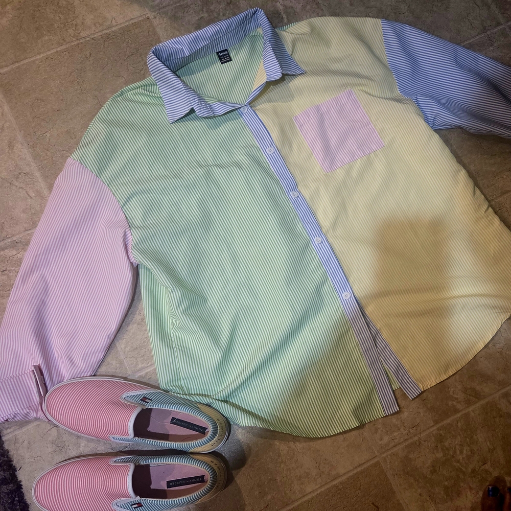Multicolor Striped Shirt - Picture 7 of 7